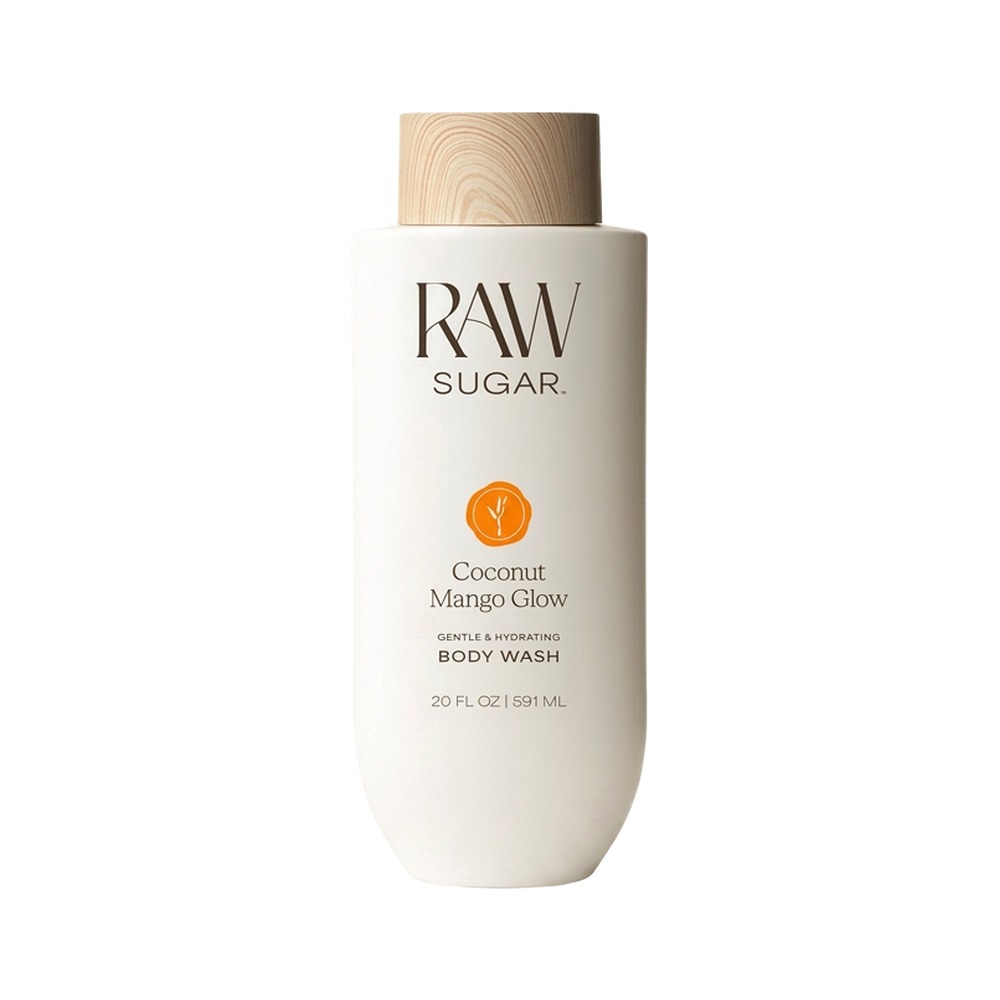 Raw Sugar Barrier Boosting Body Wash — Coconut + Mango