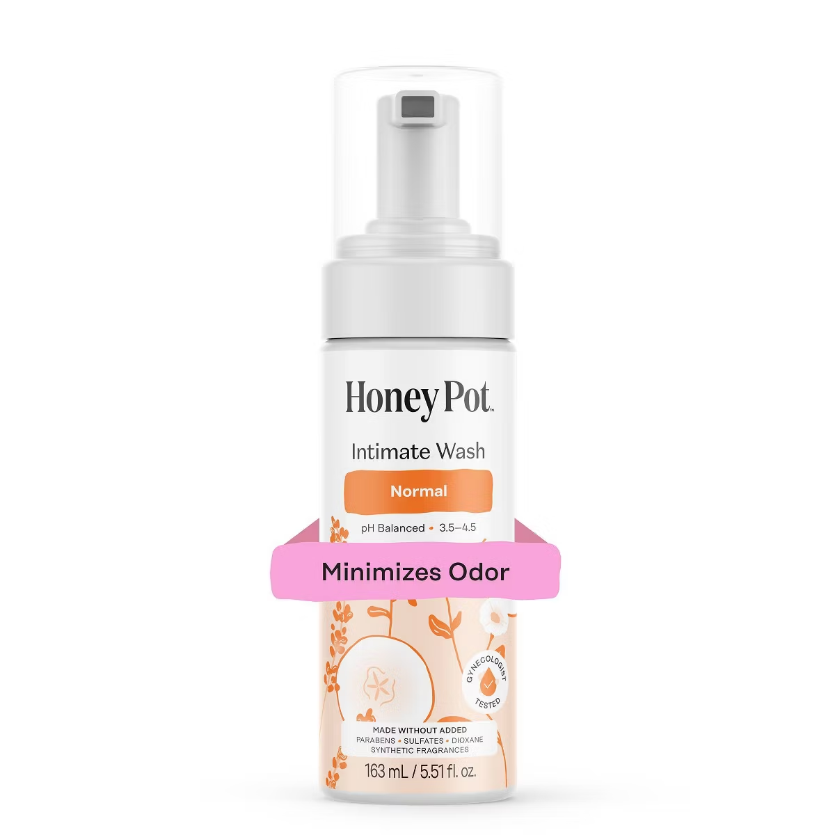 The Honey Pot Company Intimate Wash, Normal, pH balanced