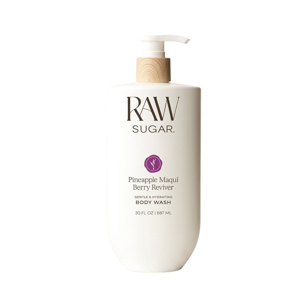 Raw Sugar Barrier Boosting Body Wash — Pineapple + Maqui Berry